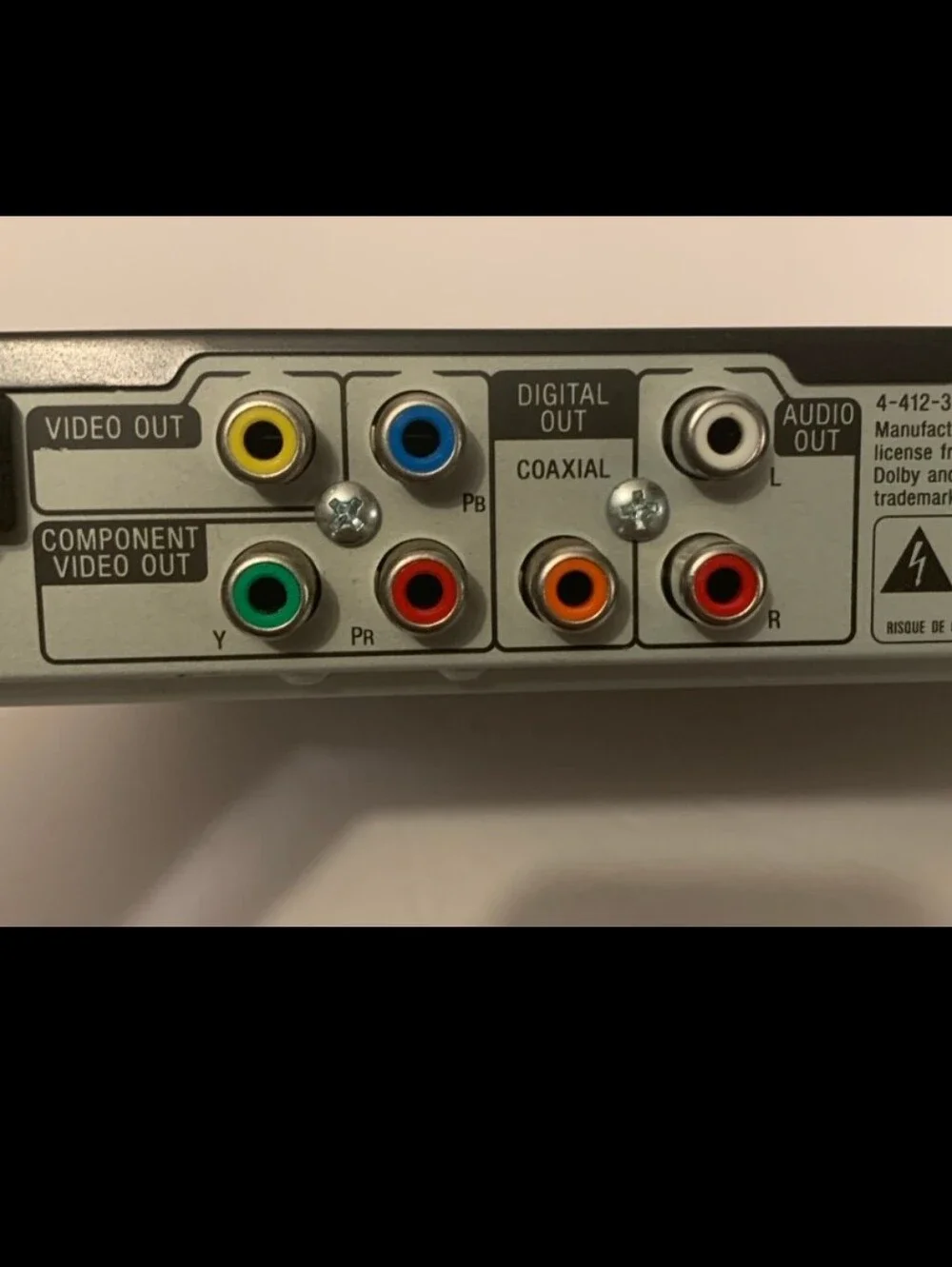 Sony DVP-SR210P DVD & CD Player